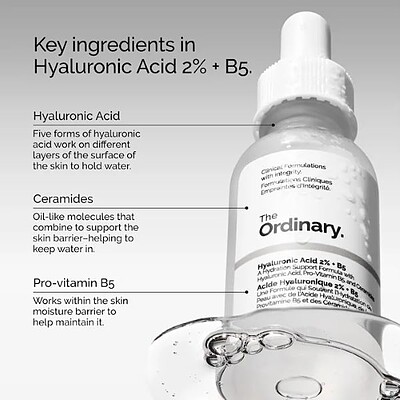 سرم هیالورنیک اسید اوردینری اورجینال Ordinary Hyaluronic Acid 2% + B5