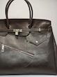 ساک مسافرتی الهام گرفته از (Hermès Birkin Cargo) کد (30418)