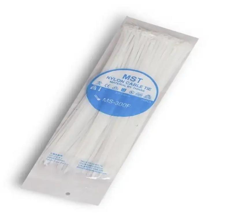 بست کمربندی ۳.۶*۳۰۰ پلاستیکی ام اس تی مدلMS_300F  بسته ۱۰۰عددی