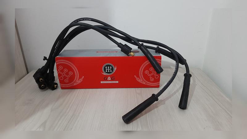 وایر شمع سیلیکونی پراید کاربراتور قدرقطعه مدلG&G