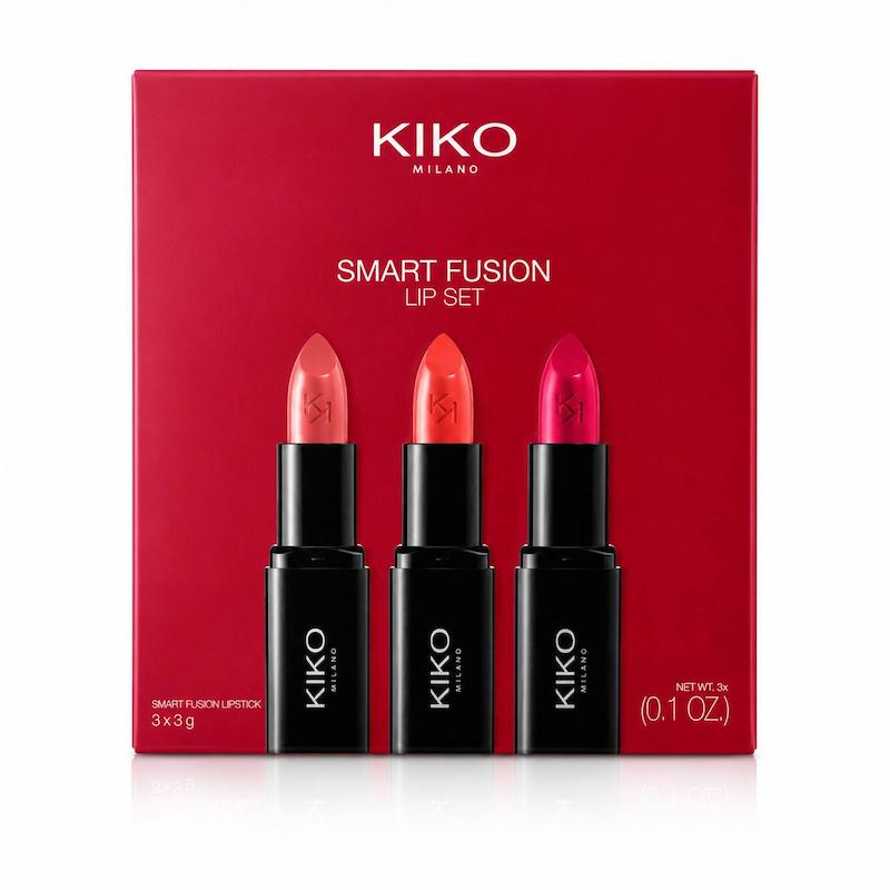 ست 3 تایی رژلب کیکو Smart Fusion Lip Set 01