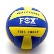 توپ والیبال fox مدل زرد و آبی