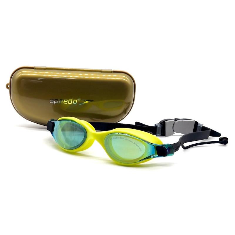 عینک شنا قاب طلایی