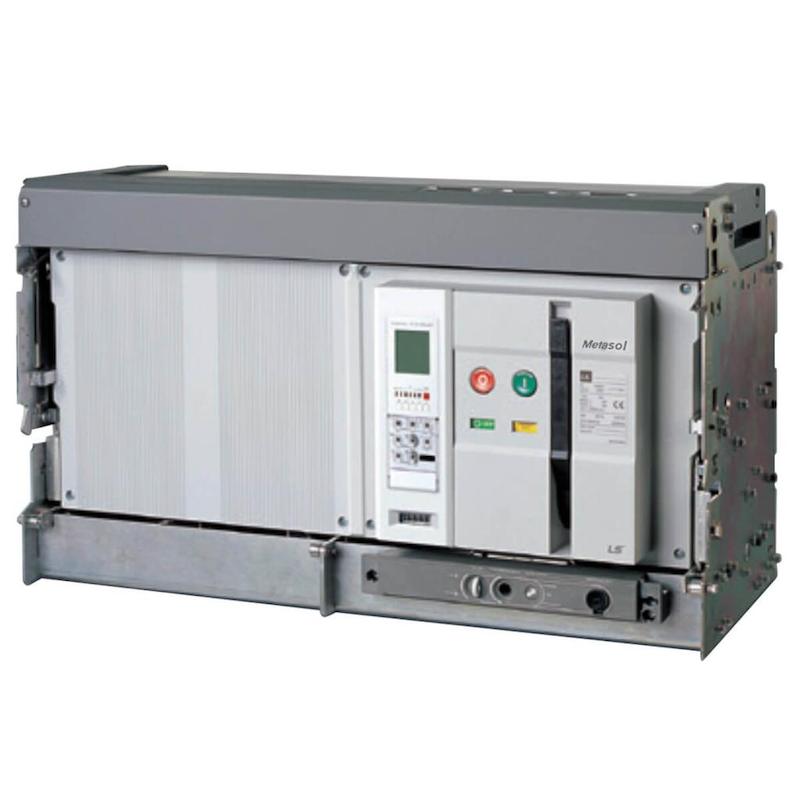کلید هوایی سه پل LS متاسل ،فیکس 6300 آمپر، 85KA, موتور دار سری metasol AS63E363H
