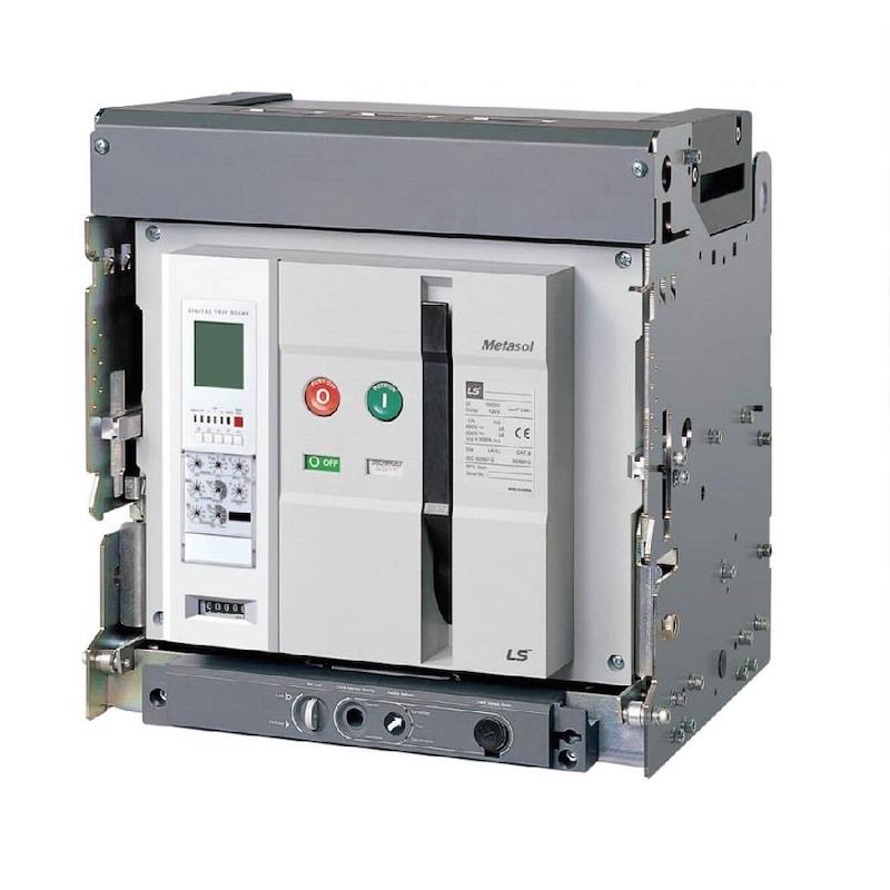 کلید هوایی سه پل LS متاسل ،فیکس 3200 آمپر، 85KA, موتور دار سری metasol AS32E332H