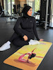 زیرانداز ورزشی طرح اختصاصی Alo Yoga - جذب آب بالا