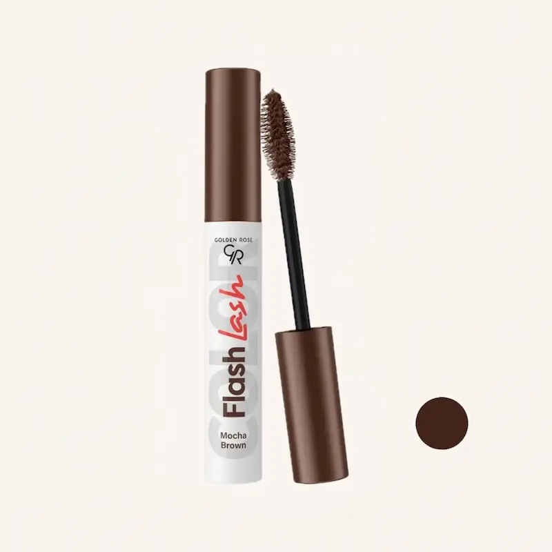 ریمل قهوه ای Flash Lash برند گلدن رز