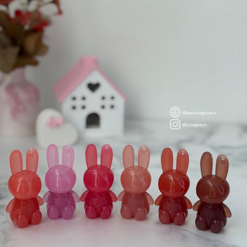 لیپ گلاس خرگوشی (رژ خیس کُره ای)