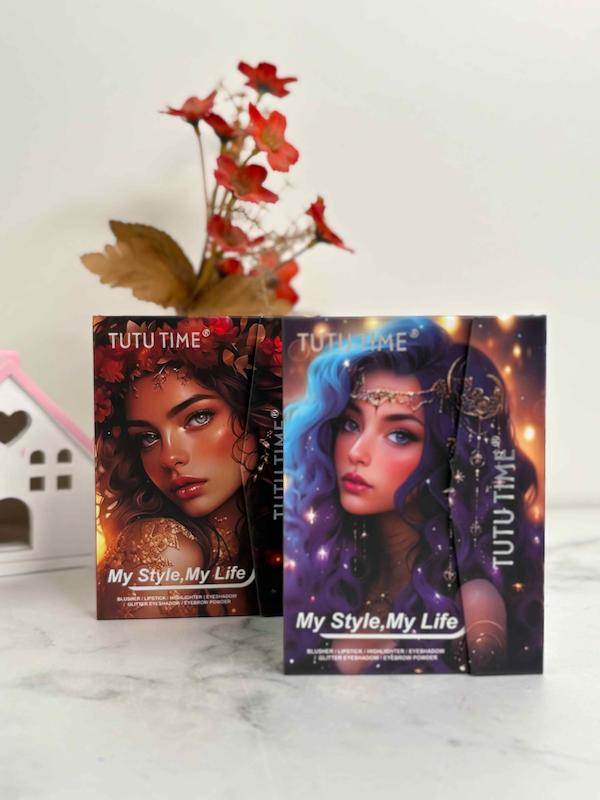 پالت کتابی آرایش کل صورت طرح الهه یونان