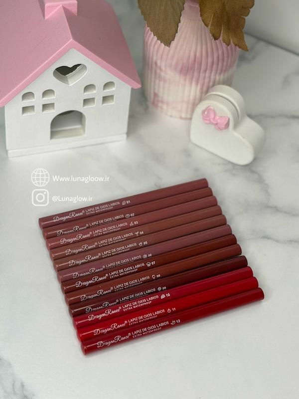 پک خط لب/ رژ لب ضد آب دراگون