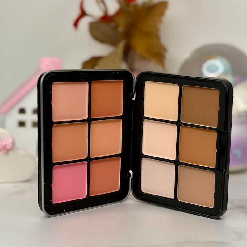 پالت کامل کانتور و کانسیلر و هایلایتر و رژگونه آرت اسکین