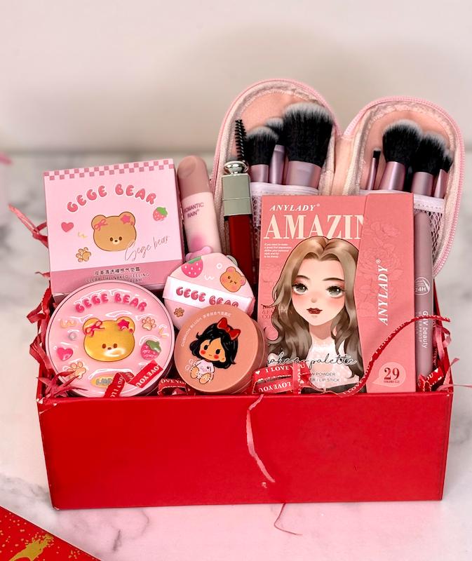 باکس ولنتاین/هدیه روز عشق/کادوی روز زن/ هدیه روز دختر قرمز کد پنج