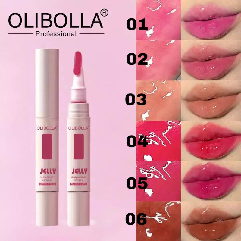 لیپ گلاس ژله ای از برند olibolla