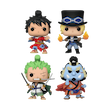 فانکو پاپ لوفیتارو سابو رورونوا زورو جینبه One Piece-Luffytaro/Sabo/Roronoa Zoro/Jinbe (4pack)