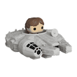 بیتی پاپ رایدز جنگ ستارگان-هان سولو سوار بر میلینیوم فالکون Bitty Pop Rides Star Wars-Han Solo and The Millennium Falcon