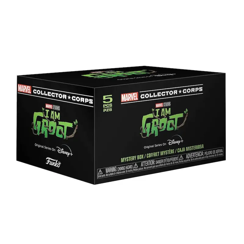 فانکو پاپ کالکتور کورپس گروت Marvel - Groot Collector Corps