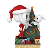 فانکو پاپ جک اسکلینگتون و زیرو با درخت کریسمس The Nightmare Before Christmas-Jack Skellington and Zero with Tree (1386)
