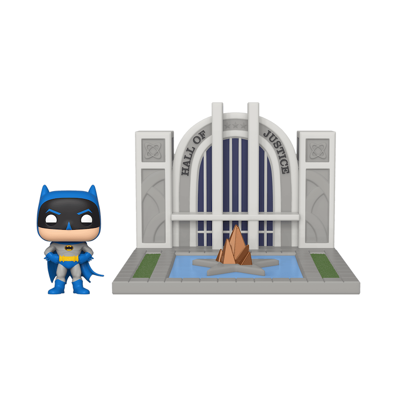 فانکو پاپ بتمن با هال آو جاستیس Batman-Batman with The Hall of Justice (09)