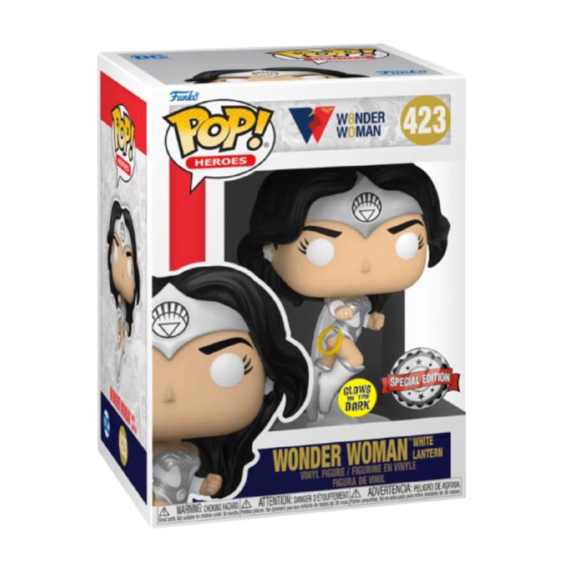 فانکو پاپ واندر وومن Wonder Woman - Wonder Woman White Lantern (423)