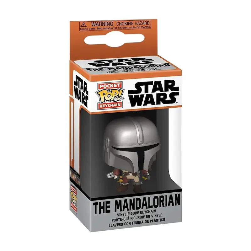 جاسوییچی فانکو پاپ مندلورین Pocket Pop Star wars - The Mandalorian