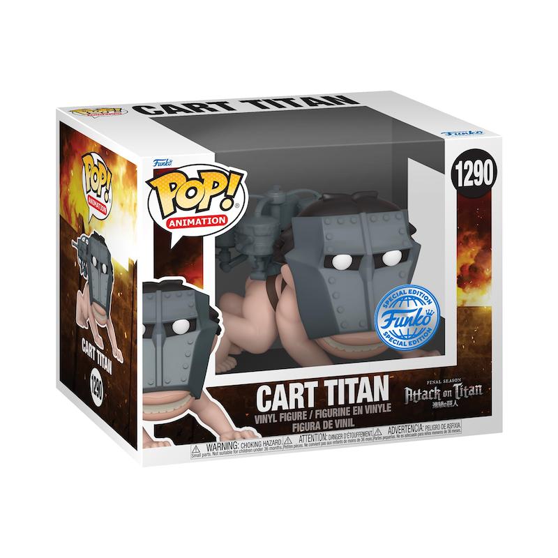 فانکو پاپ تایتان ارابه Attack on Titan - Cart Titan (1290)