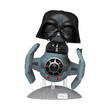 فانکو پاپ دارث ویدر سوار فایتر Star Wars-Darth Vader with Tie Advanced x1 Starfighter (742)