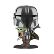 پیش فروش فانکو پاپ مندلورین با بیبی یودا Pre Order Star Wars - The Mandalorian with The Child (380)