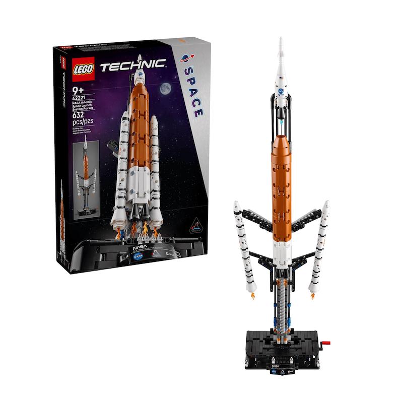 ست لگو تکنیک موشک پرتاب فضایی آرتمیس Lego Technic - Nasa Artemis Space Launch System Rocket (42221)