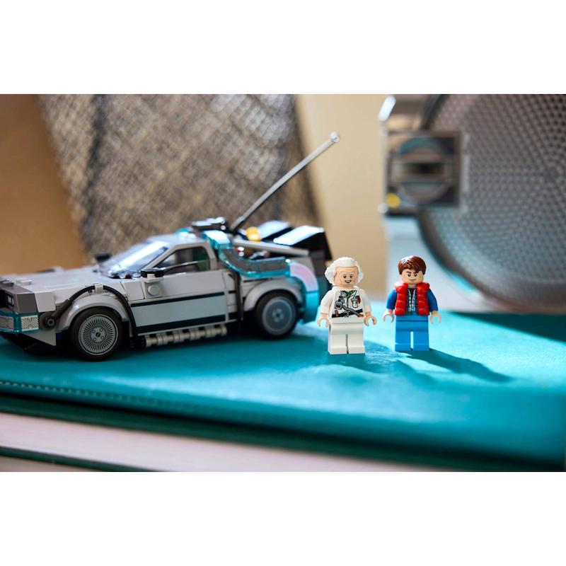 ست لگو اسپید ماشین زمان بازگشت به آینده Lego Speed Champions - Time Machine from Back to the Future (77256)