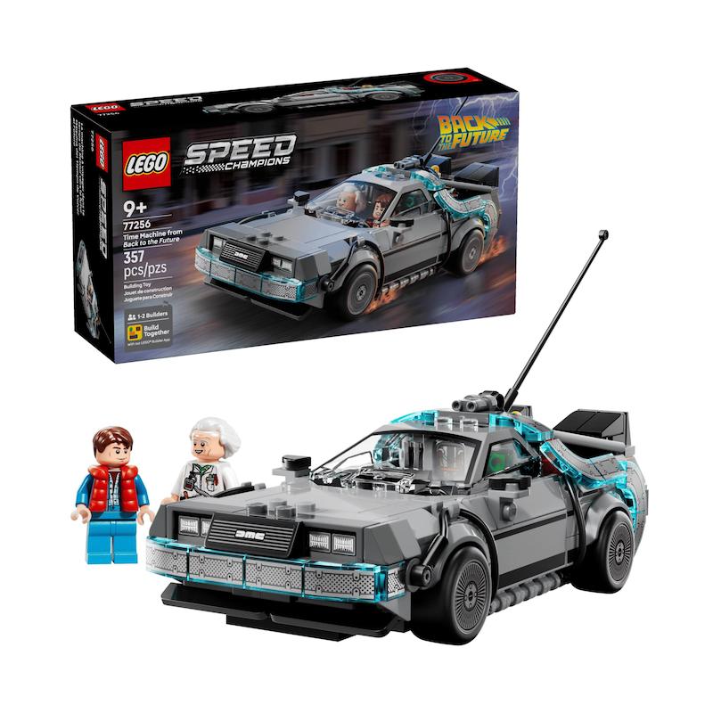 ست لگو اسپید ماشین زمان بازگشت به آینده Lego Speed Champions - Time Machine from Back to the Future (77256)