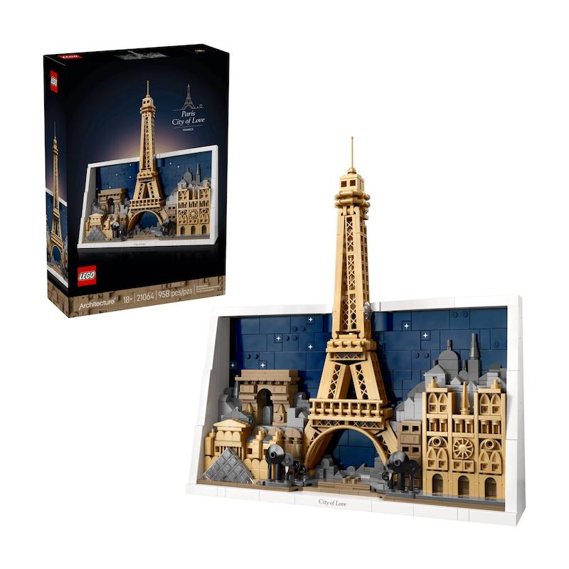 ست لگو آرشیتکت پاریس شهر عشق Lego Architecture - Paris City of Love (21064)