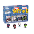 پک چهار عددی بیتی پاپ اسپایدرمن سری دوم Bitty Pop-Spiderman 4pack Series 2
