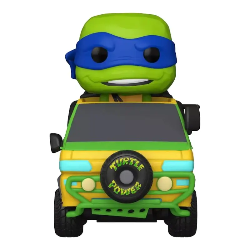 فانکو پاپ لئوناردو با ون لاک پشت ها TMNT-Leo in The Turtle Van (301)