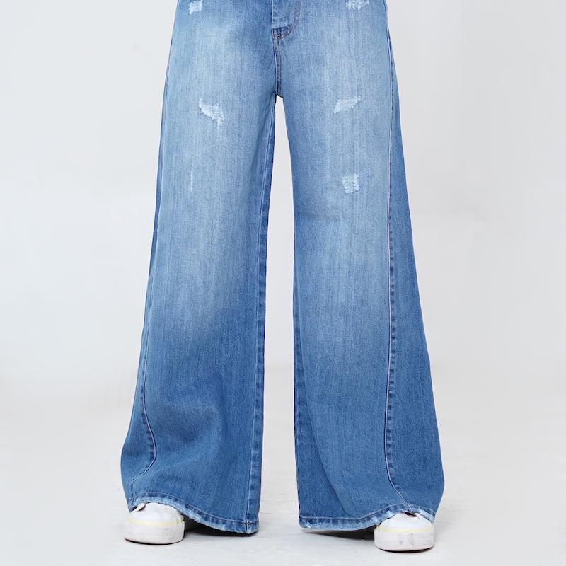 شلوار زنانه جین شافل ۱۴۰۴۱۰۰۱۰۴