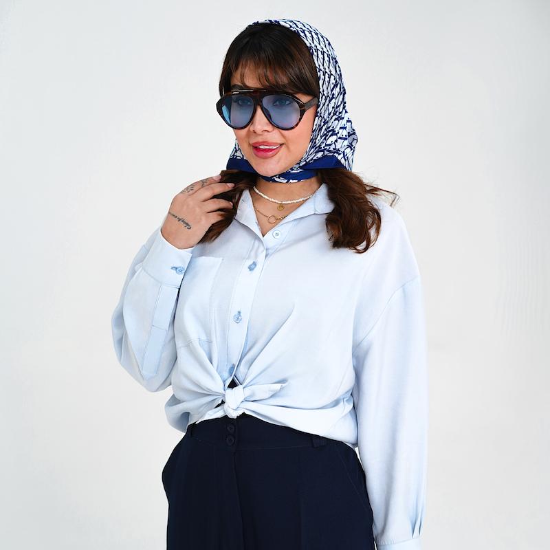شومیز زنانه مُدال سیلک مدل وایب کد  4042026104