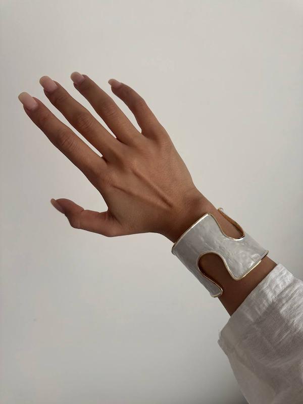 بنگل آبکاری نقره مات4042026119