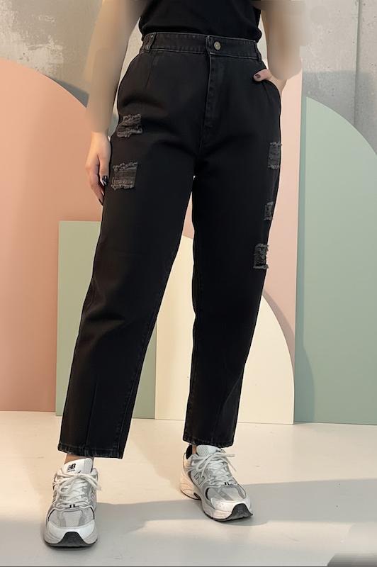 شلوار جین زاپدارزغالی