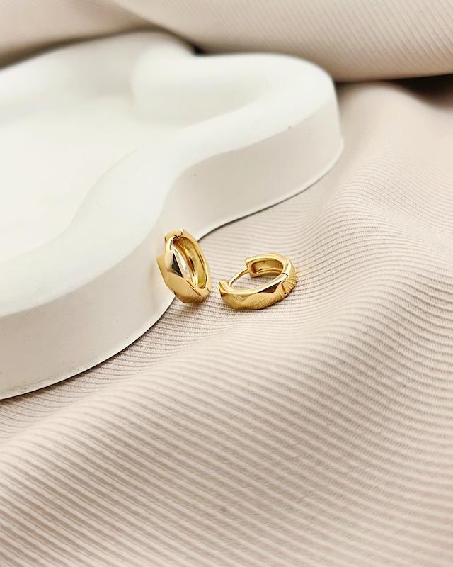 گوشواره حلقه ای نیلا 