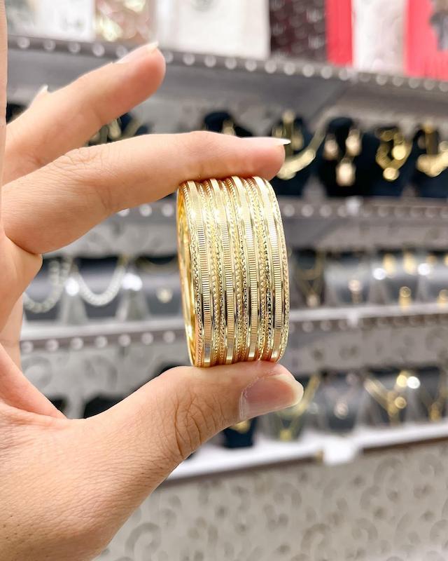 النگو وسط تراش بچگانه شش میل کد دار