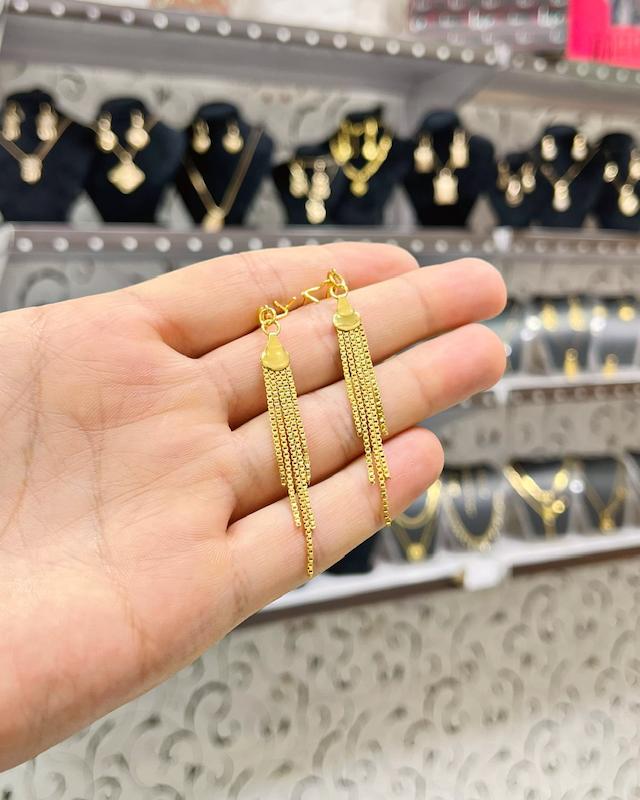 گوشواره شرشره پایه عصایی