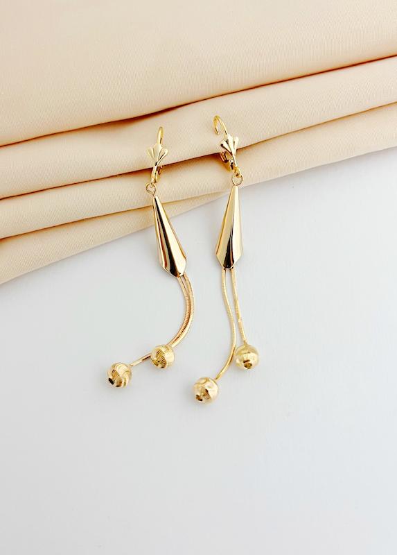 گوشواره آویز شیپوری ژوپینگ