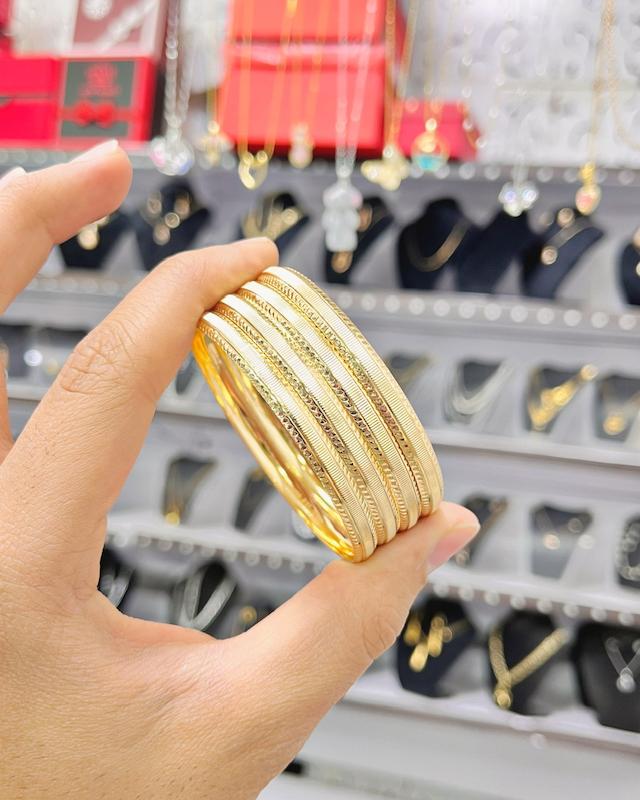 النگو وسط تراش کد دار۶میل