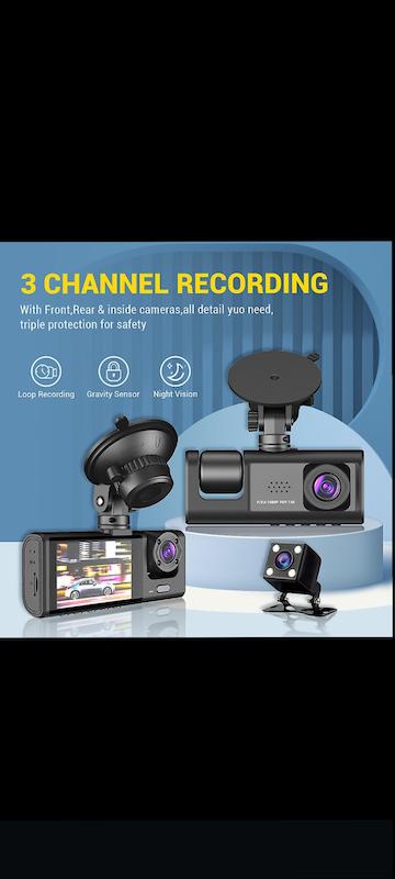 دوربین ثبت وقایع 3لنزه  کیفیت عالی 