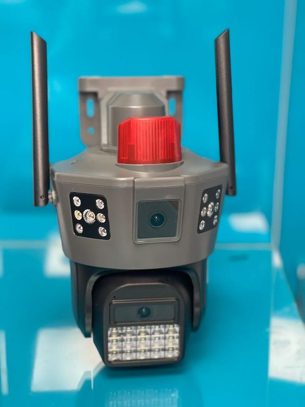 دوربین 2لنزه وایرلس وای فای  V380Pro پلاک خوان چرخشی کیفیت عالی 