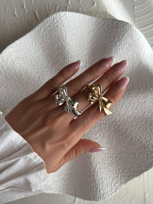 انگشتر دو انگشتی پاپییون 