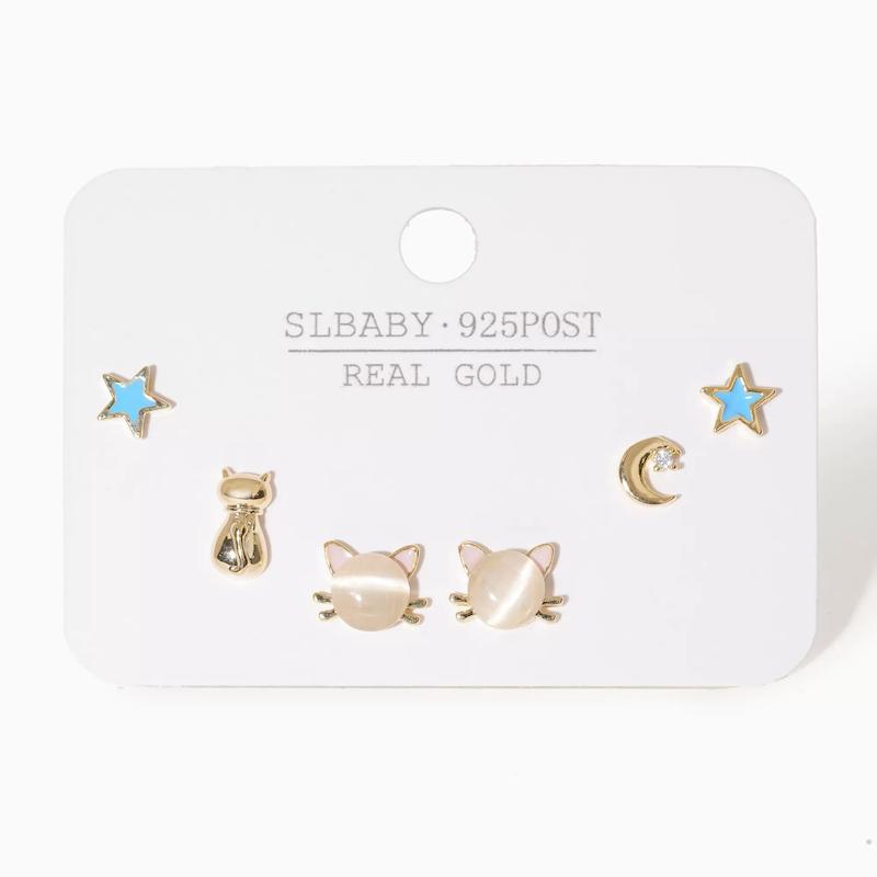 گوشواره سه جفتی