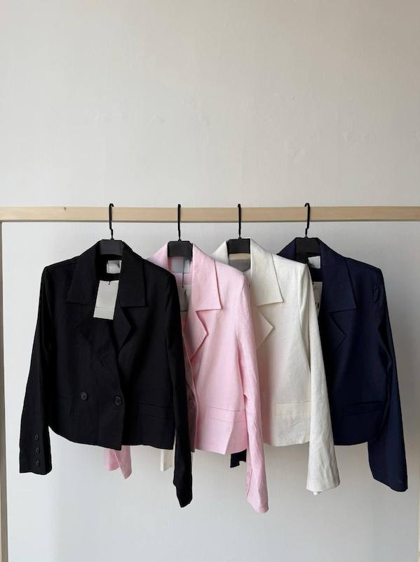 کراپ کت دو دکمه