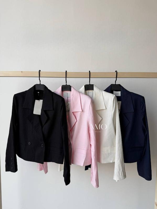 کراپ کت دو دکمه