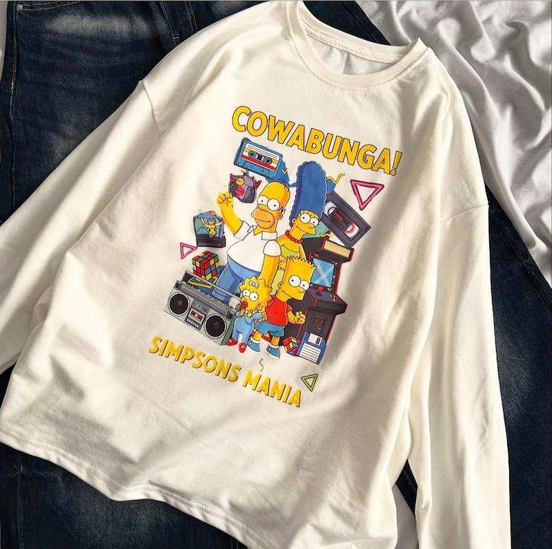 تیشرت آستین بلند سیمپسونها