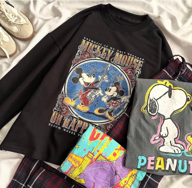 تیشرت آستین بلند میکی موس